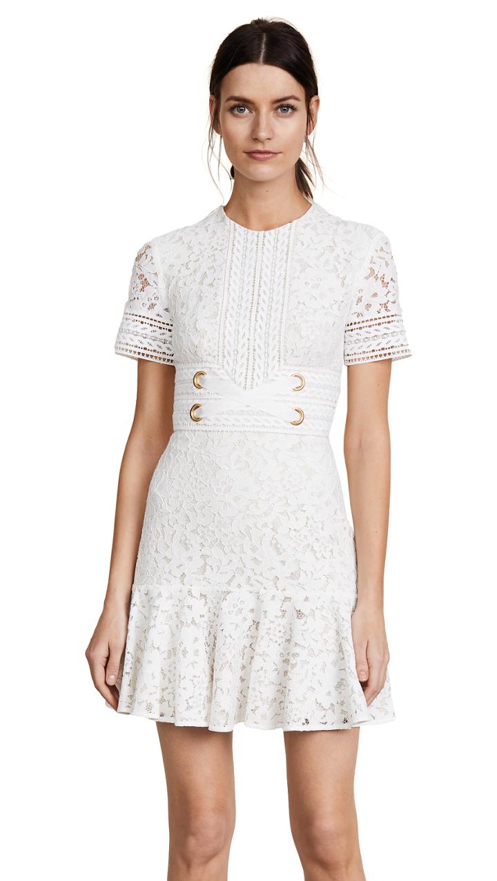 Lover Flora Mini Flip Dress