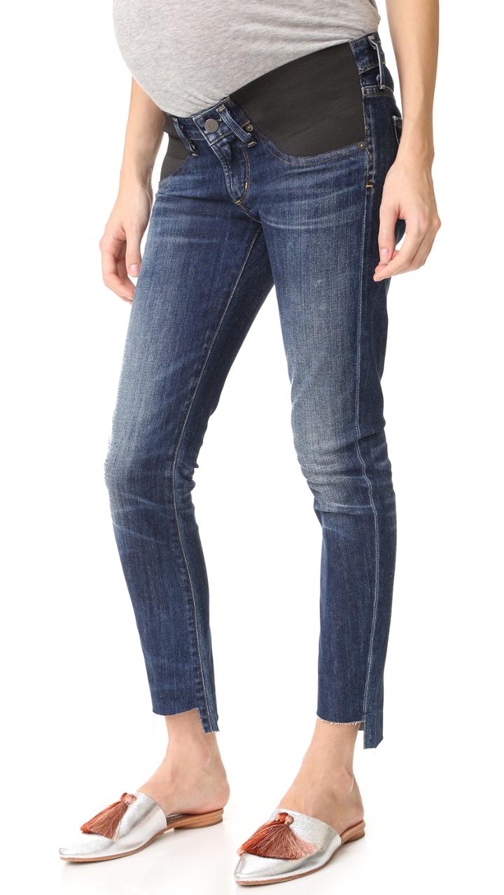 Citizens Of Humanity Maternity Racer High Low Jeans