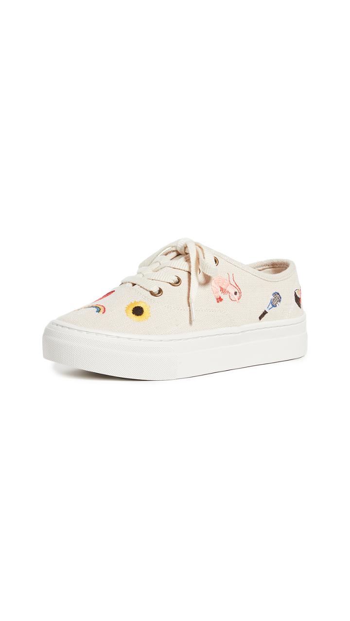 Soludos Embroideried Porto Sneakers