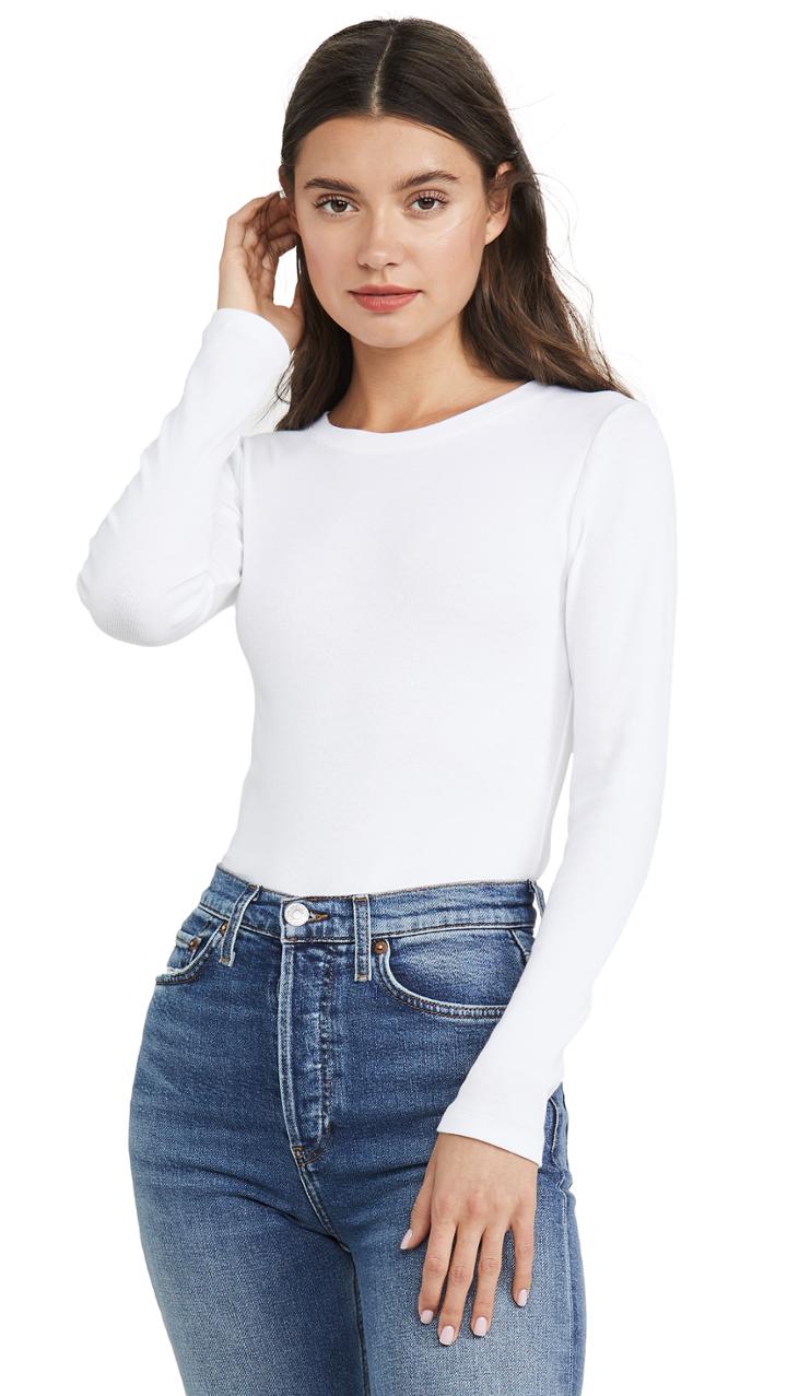 Club Monaco Carolena Long Sleeve Tee