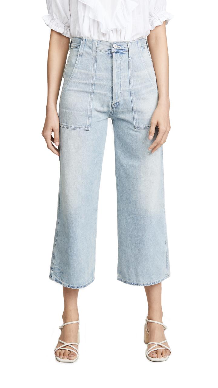 Citizens Of Humanity Eva Utility Crop Jeans
