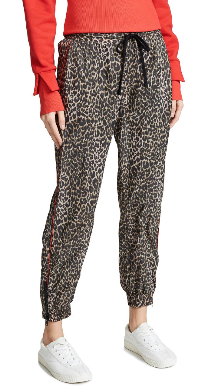 Pam Gela Track Pants With Red Piping