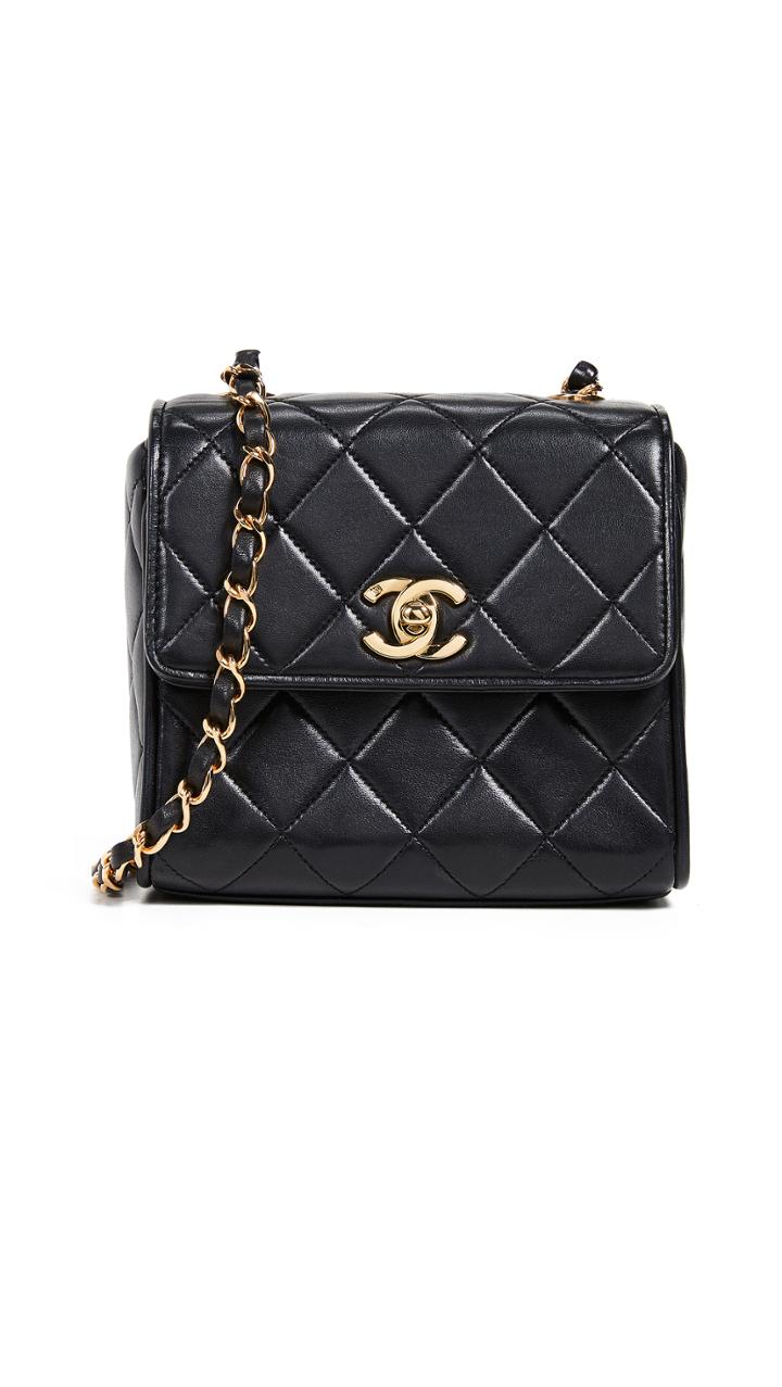 What Goes Around Comes Around Chanel Lambskin Small Shoulder Bag