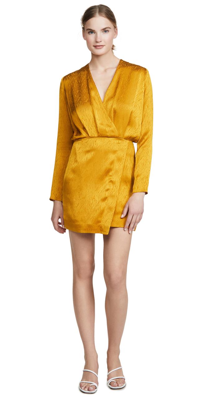 Cushnie Mini Dress With Blouson Top