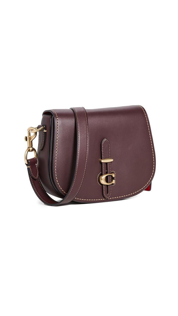 Coach 1941 Glovetan Saddle Bag