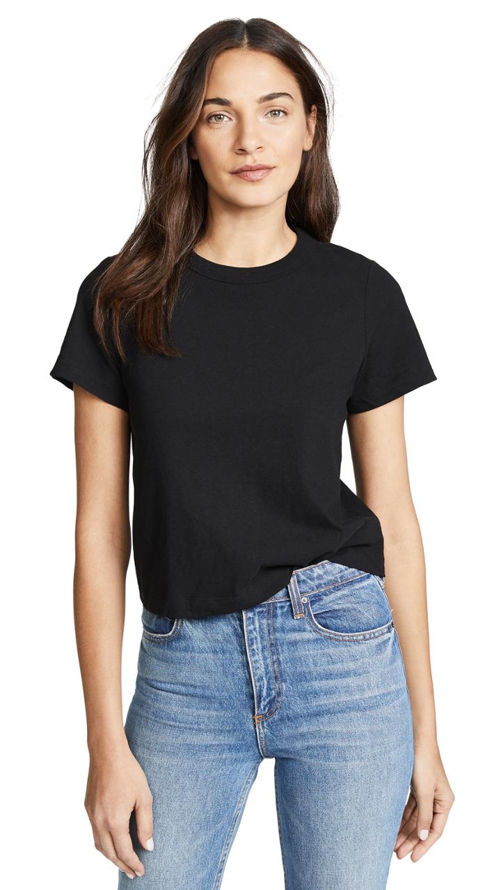 Alexanderwang T High Twist Cotton Jersey Boy Tee