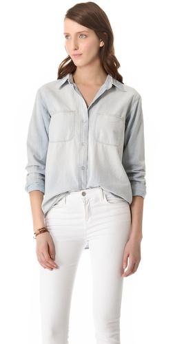 Madewell Chambray Ex Boyfriend Shirt