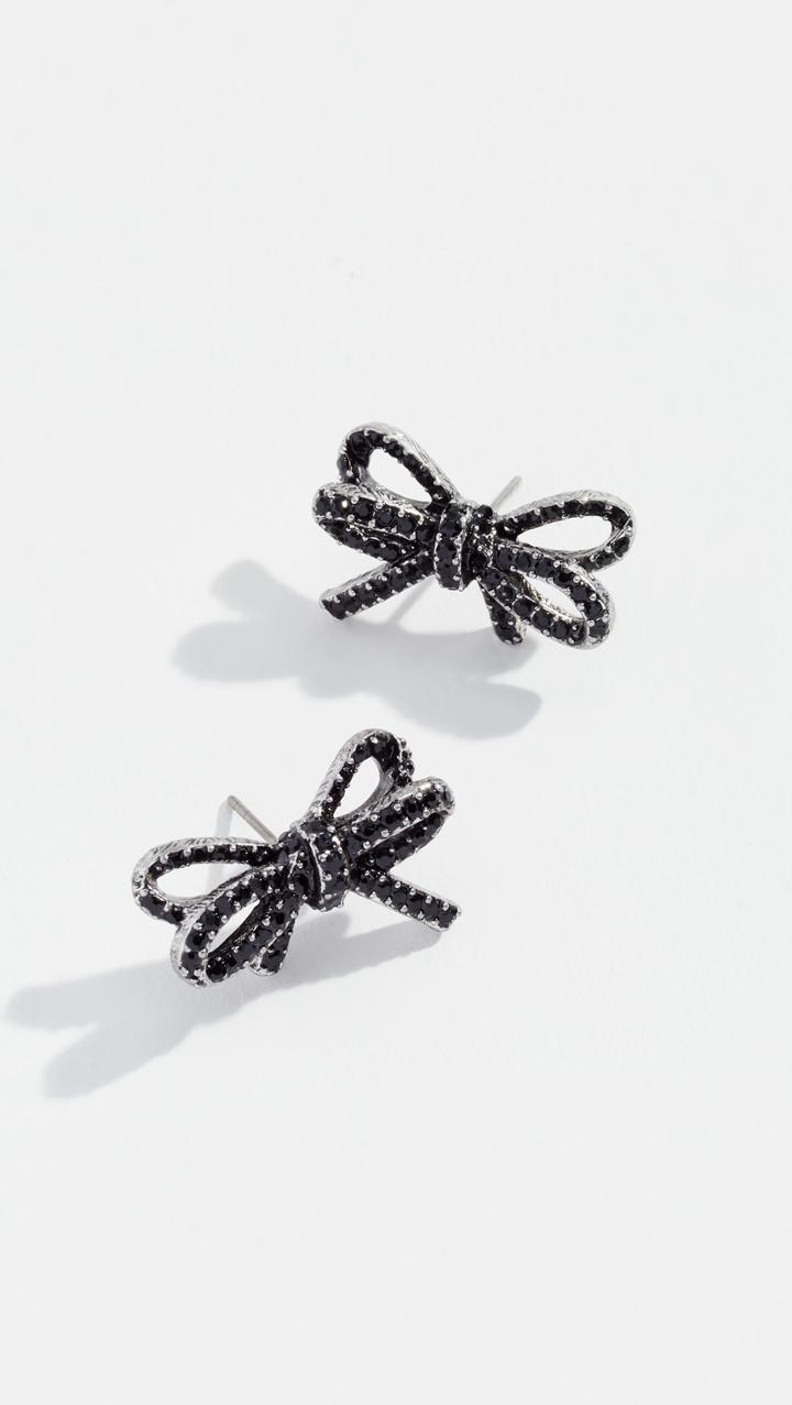 Marc Jacobs Pave Bow Studs