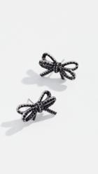 Marc Jacobs Pave Bow Studs