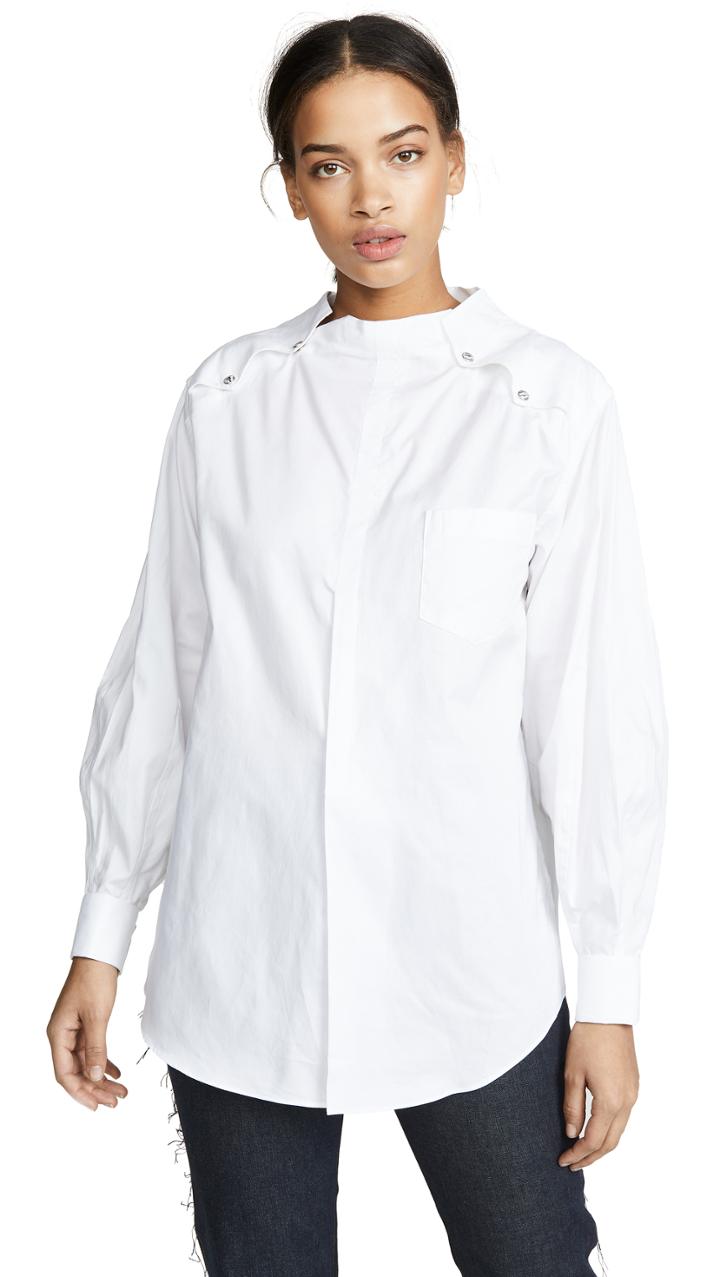 Toga Pulla Cotton Studs Shirt