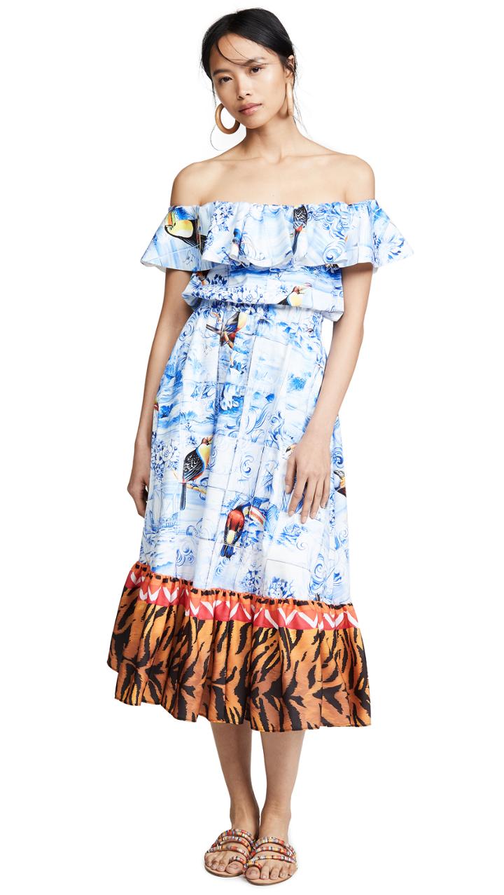 Stella Jean Patterned Dress