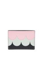 Kate Spade New York Intarsia Scallop Card Holder