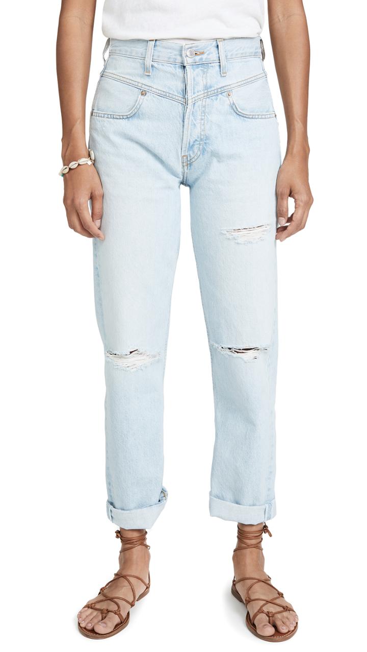 Re Done The 90 S Double Yoke Jeans
