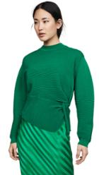 Michelle Mason Long Sleeve Twist Sweater