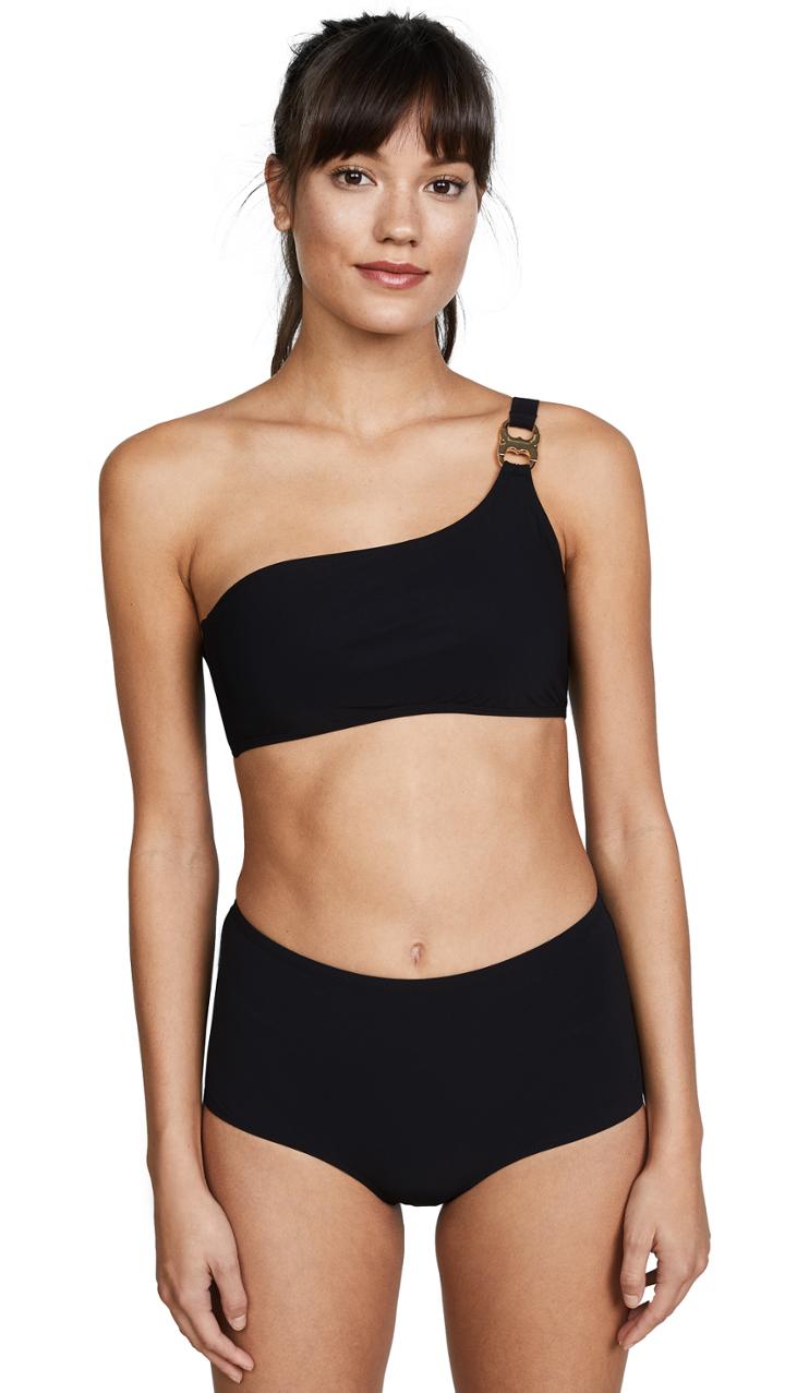 Tori Praver Swimwear Adriana Ruffle Triangle Top