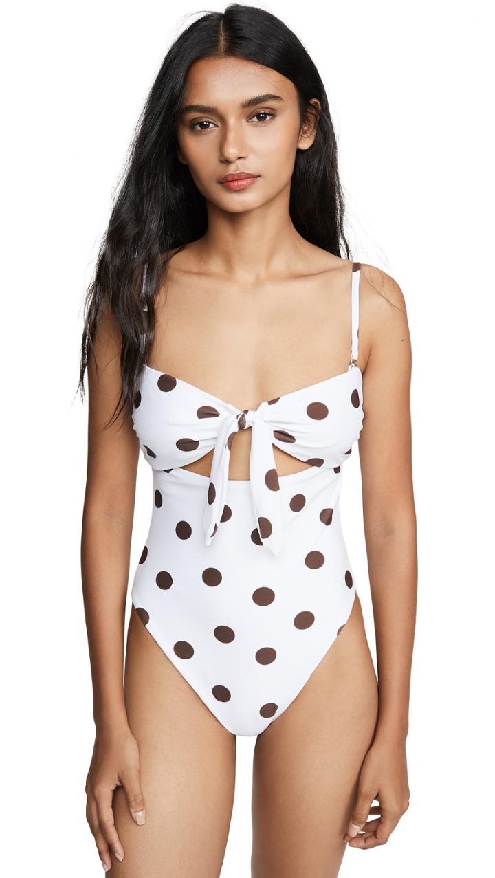 Minkpink Tie Front One Piece