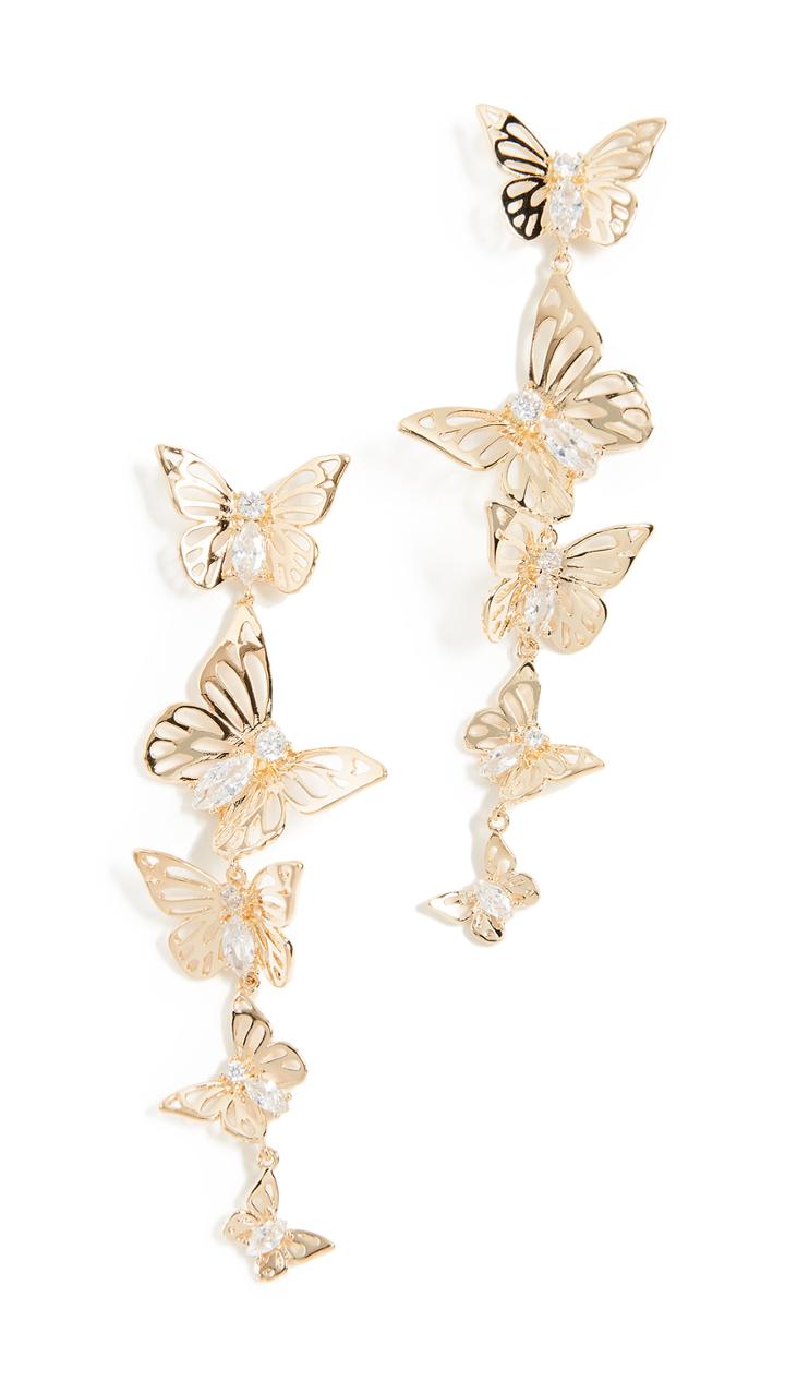Kate Spade New York Social Butterfly Linear Earrings