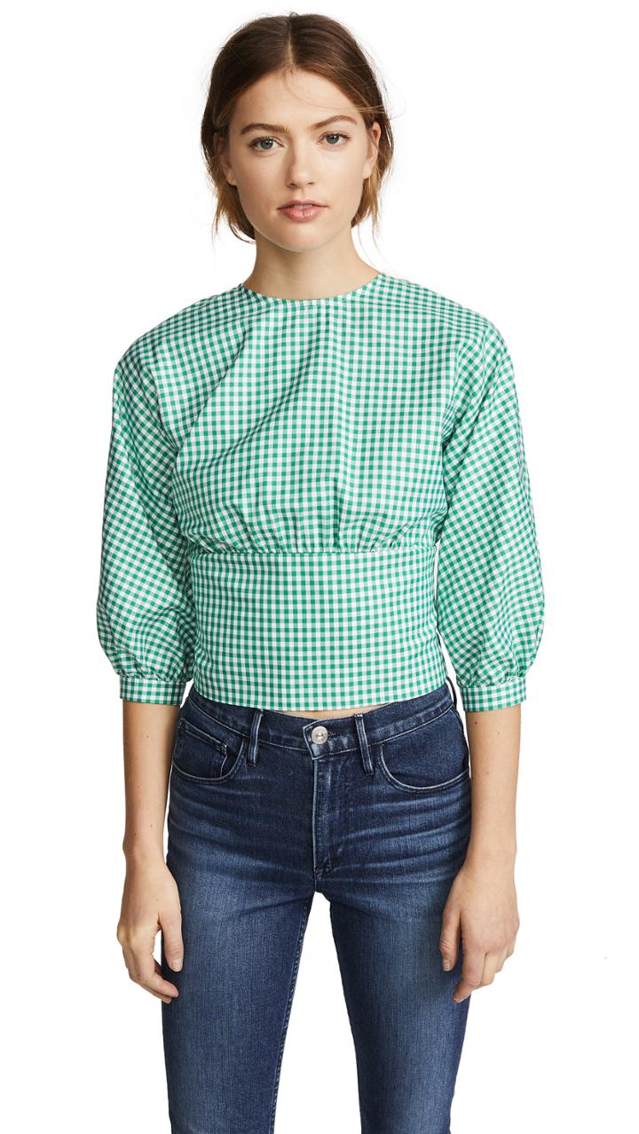 Mds Stripes Open Back Top