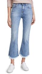 7 For All Mankind Cropped Ali Jeans With Frayed Hem
