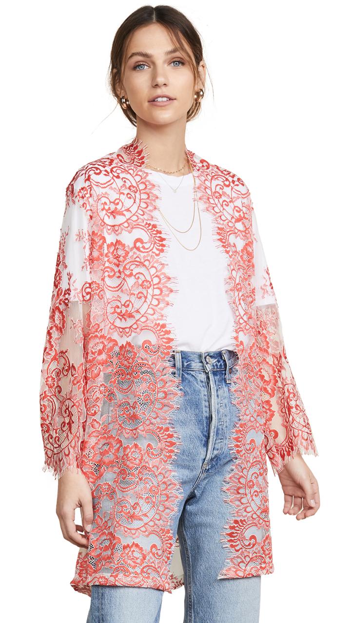 Loyd Ford Lace Duster