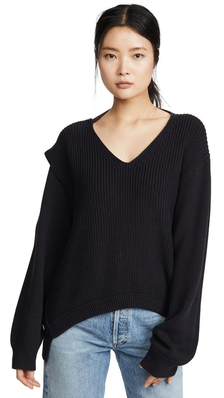 Alexanderwang T Utility V Neck Sweater