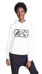 A P C Lettrism Hoodie