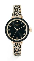 Kate Spade New York Park Row Leopard Watch 33mm