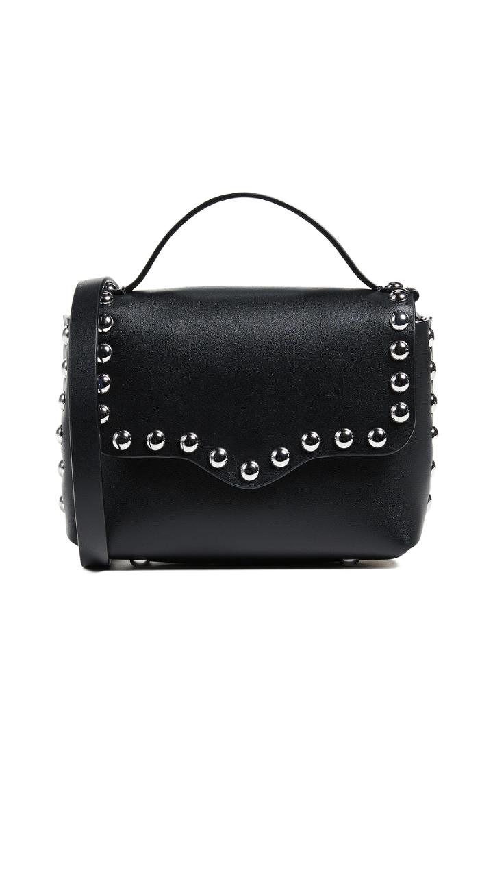 Rebecca Minkoff Blair Beaded Ball Statement Earrings