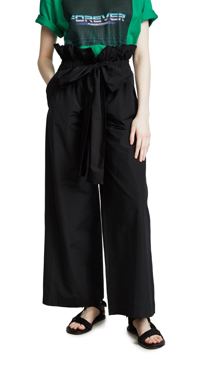 Msgm Bow Tie Pants