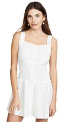 Kendall Kylie Broderie Anglaise Eyelet Dress