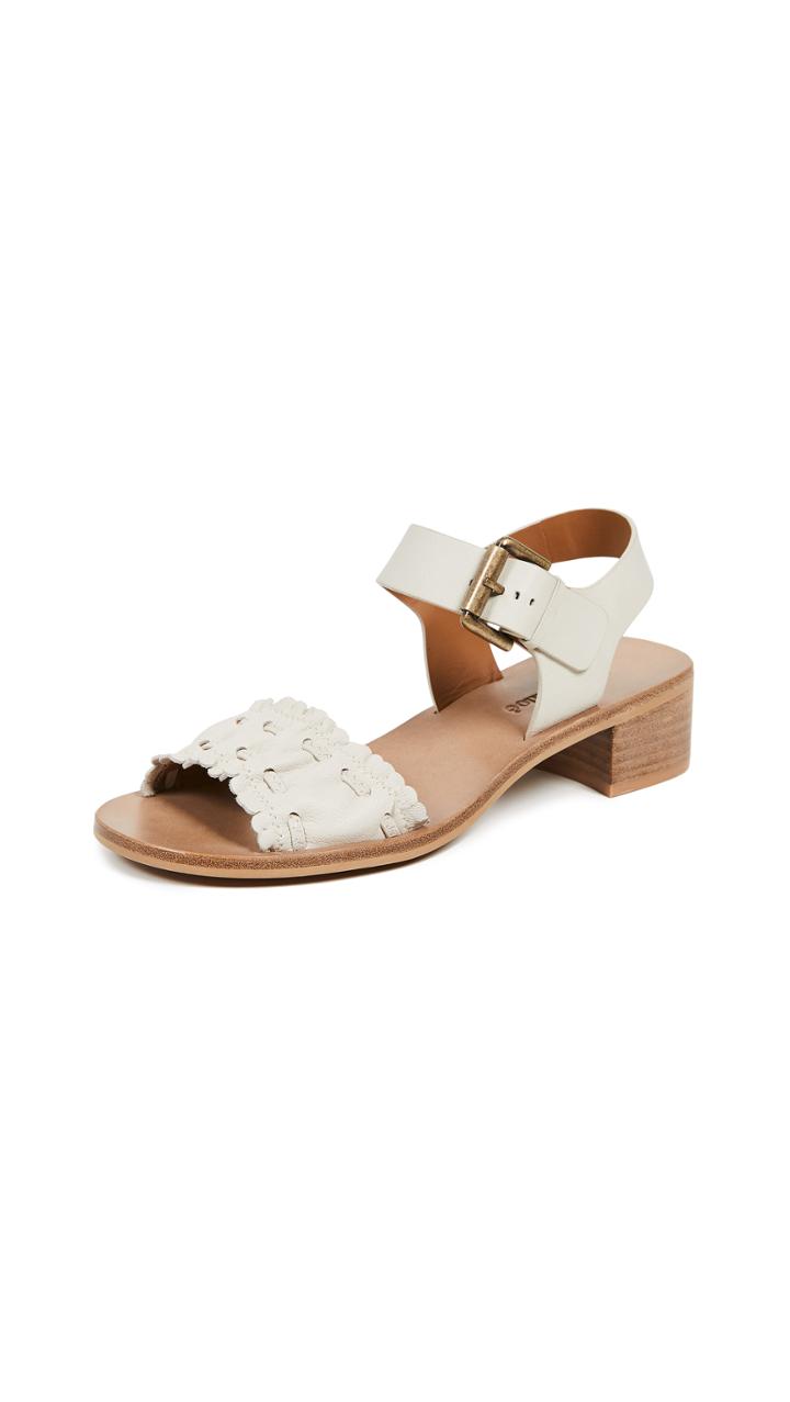 See By Chloe Jane Mid Heel Sandals