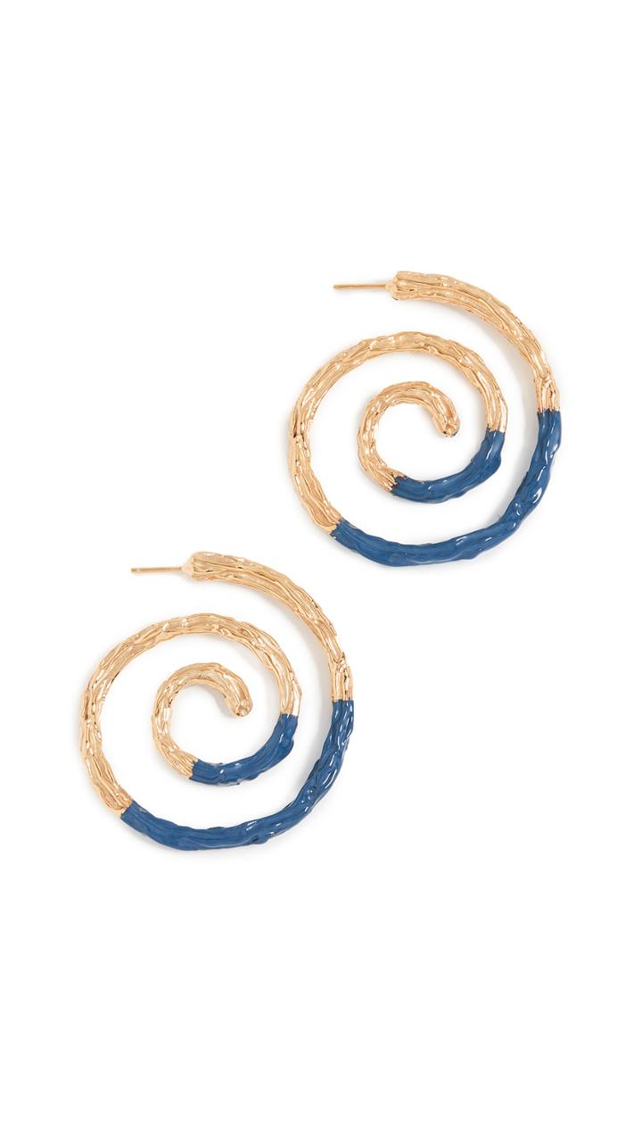 Lizzie Fortunato Spiral Earrings