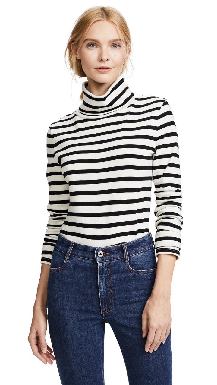 Veronica Beard Jean Audrey Turtleneck Pullover