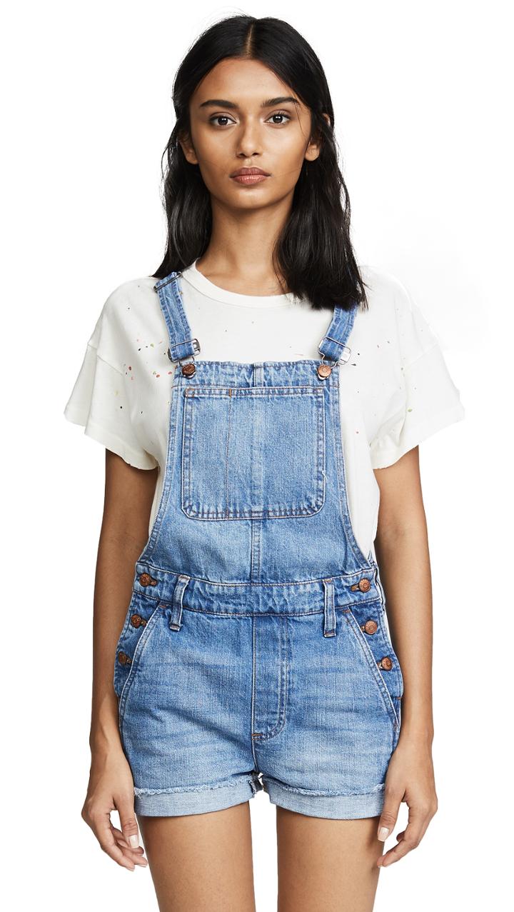 Madewell Short Overalls