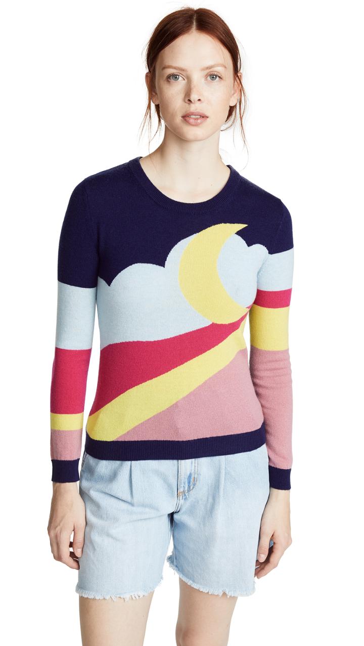 Boutique Moschino Moon Landscape Sweater