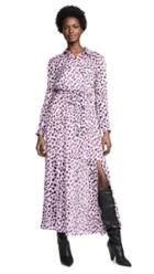Glamorous Lilac Dalmatian Dress