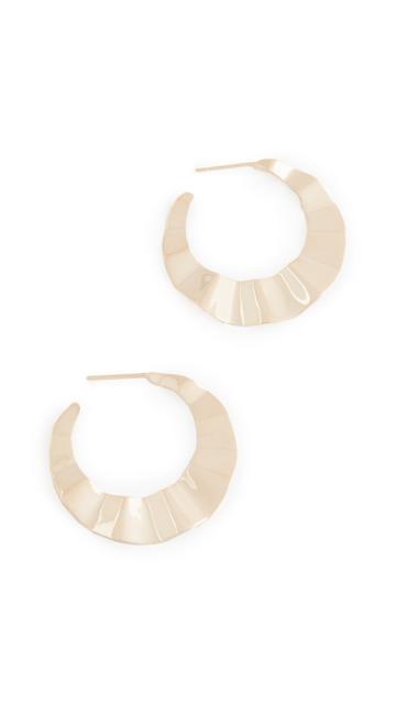 Lana Jewelry Crinkle Hoops