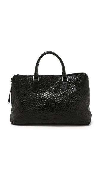 Rochas Leather Handbag - Black