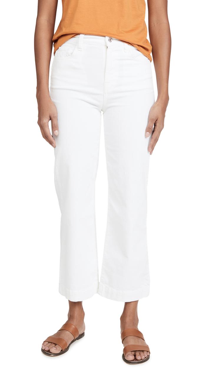 7 For All Mankind Cropped Alexa Jeans