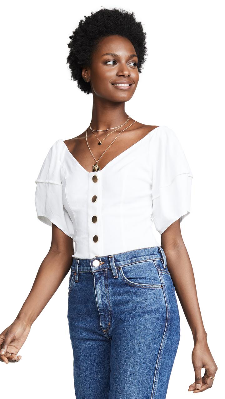 Free People Not Basic Bodysuit