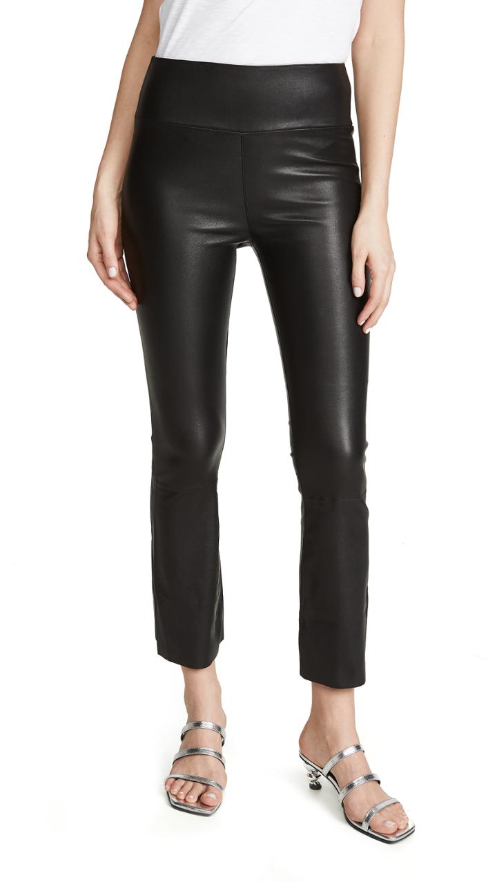 Sprwmn Crop Flare Leggings