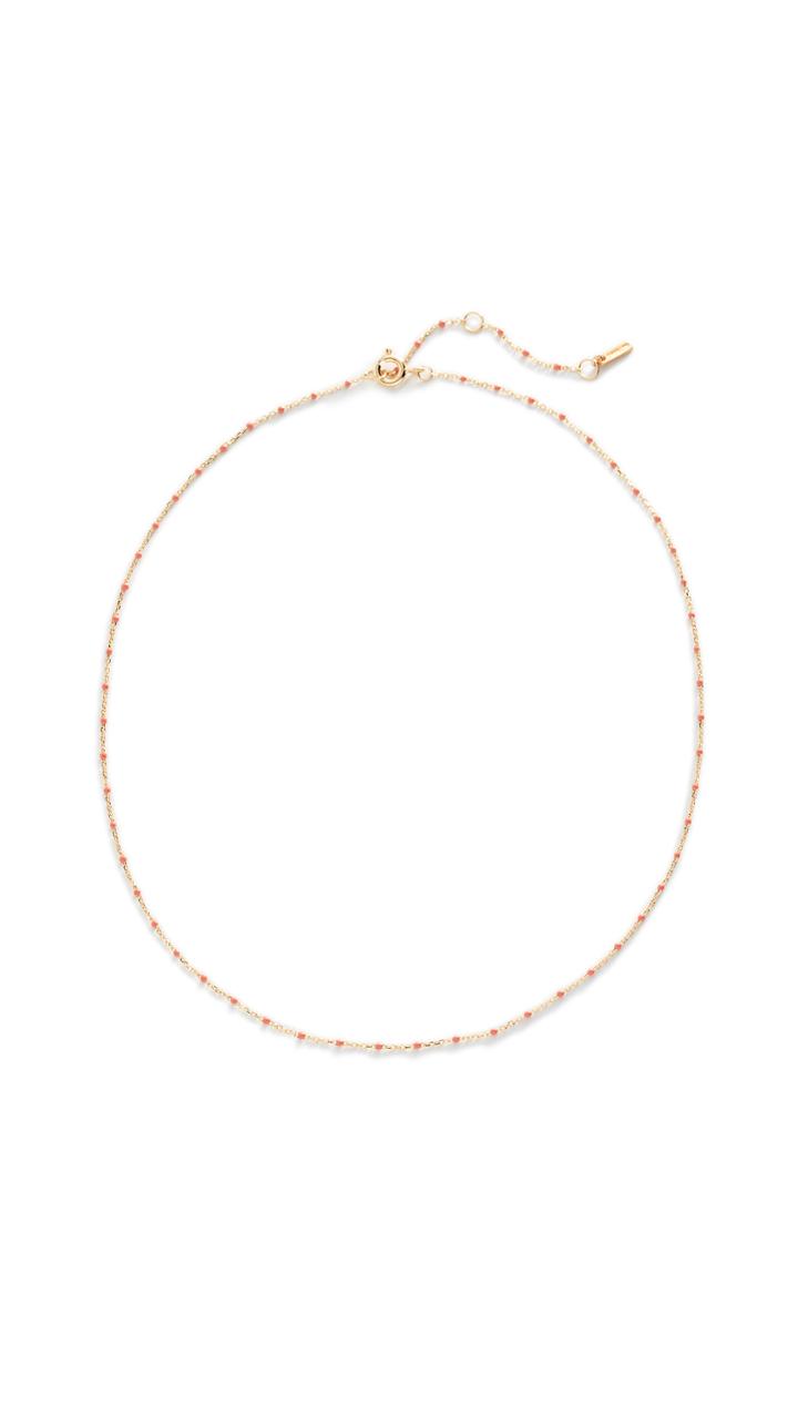 Chan Luu Peach Short Necklace