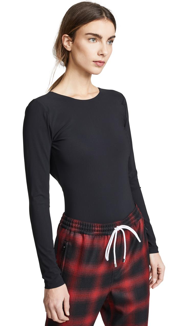 Alexanderwang T Swim Crisscross Strap Bodysuit