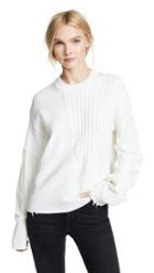 Helmut Lang Oversized Military Crew Neck Sweater