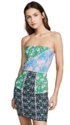 Cynthia Rowley Wavey Neoprene Tube Dress