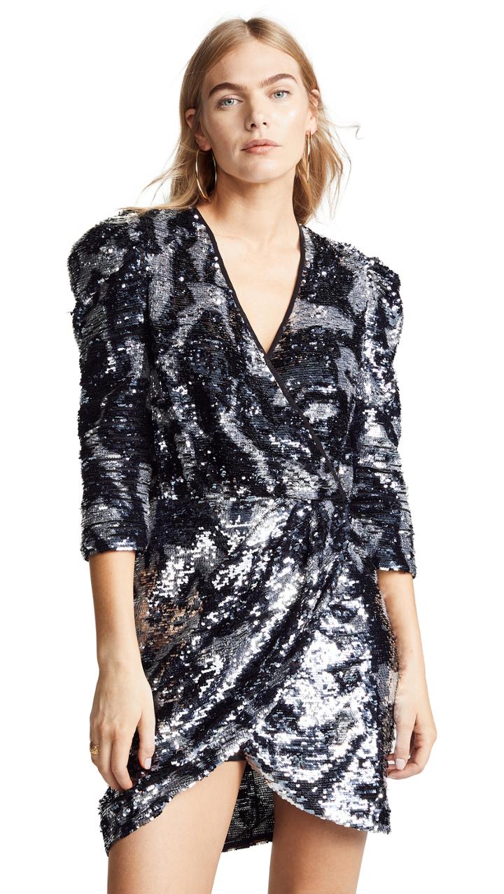 Tanya Taylor Zoey Sequin Dress