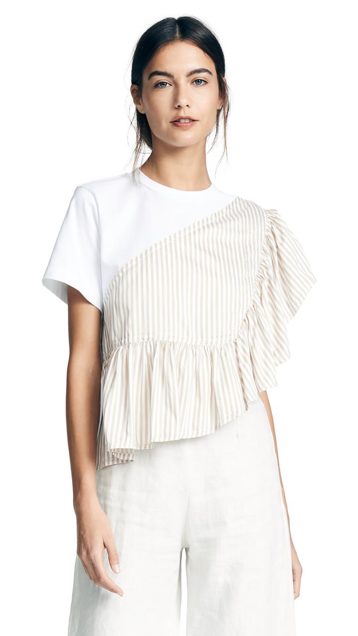 3 1 Phillip Lim Ruffle Tee