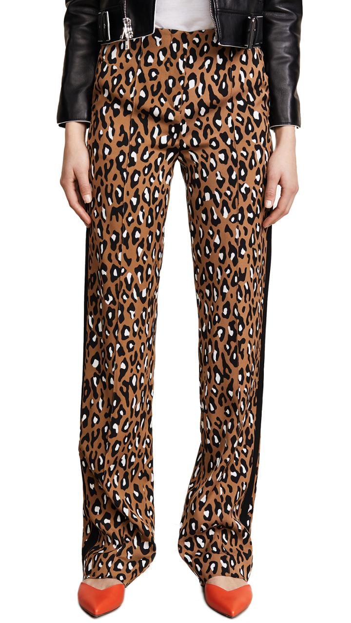 Diane Von Furstenberg Straight Leg Pants