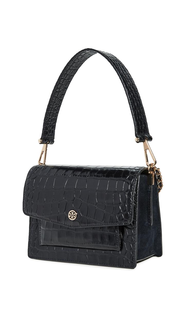 Tory Burch Robinson Embossed Shoulder Bag