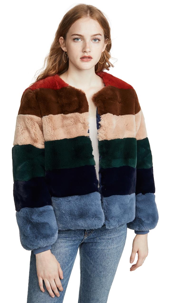 Apparis Louise Faux Fur Jacket